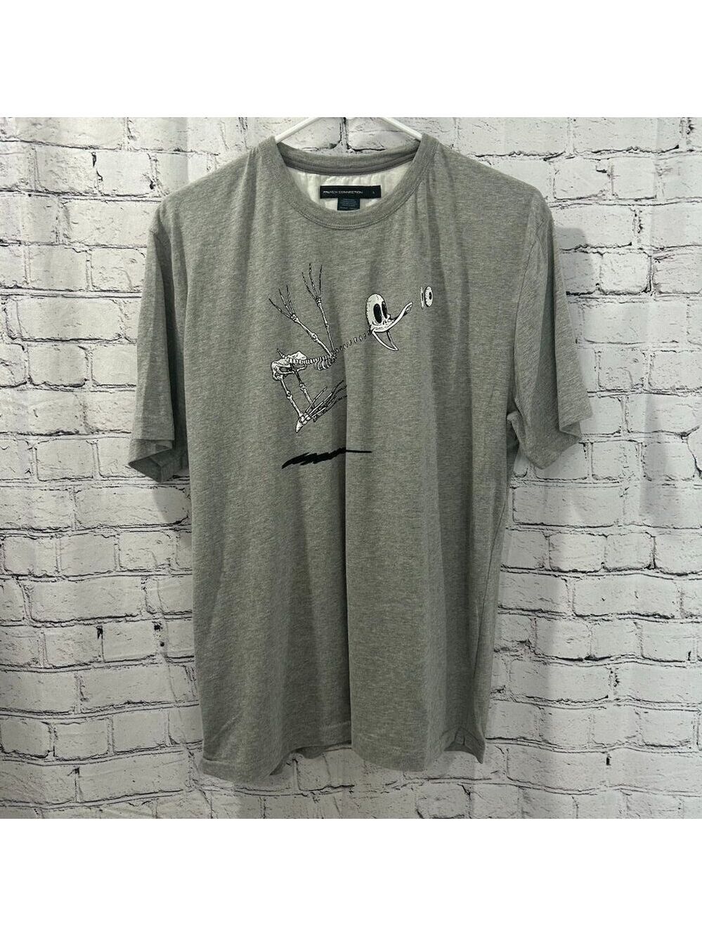 Men's French Connections graphic Tee shirt Size L